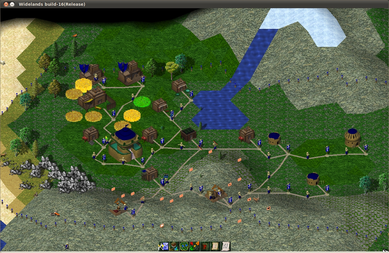 widelands game a simulationgame
